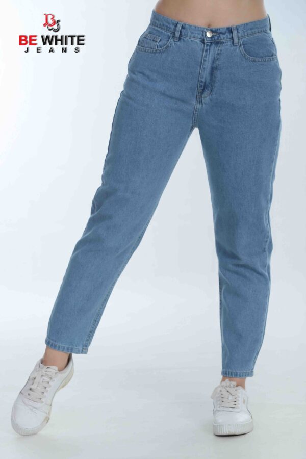 Be White Jeans Straight Leg Normal Waist Women's Jean Trousers - Image 3